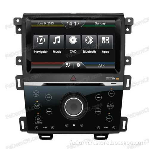 8 Inch Car DVD Player with Auto DVD GPS for New Ford Edge (C9001FE) with Bluetooth, DVD Player, Auto Radio, MP3/MP4, iPod Connection